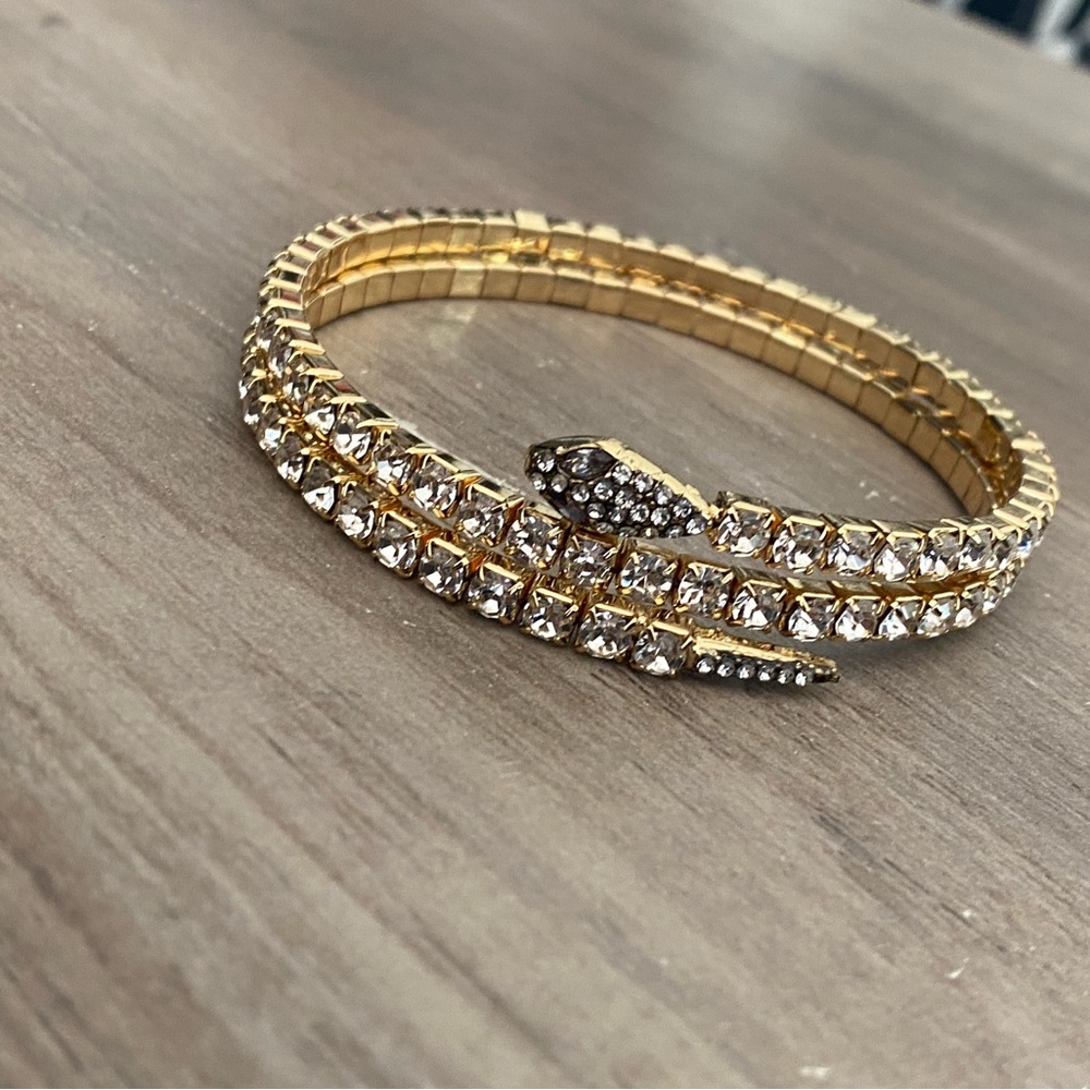 New Simply Vera Vera Wang Women's Snake Coil Bracelet - Picture 6 of 6